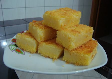 Bolo de Fubá Cremoso